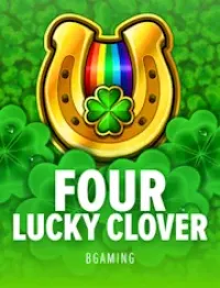 four lucky clover slot logo