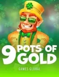 9 pots of gold slot logo